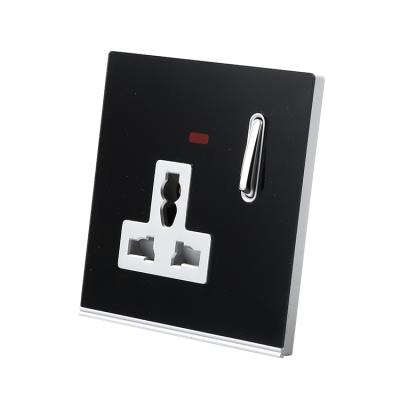 China Wholesale Black Household Multifunctional Wall Switch With Light ZK-005 for sale