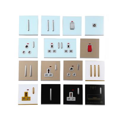 China Factory Price Wholesale High Quality Household Wall Switch 86*86mm for sale