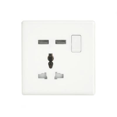 China Multifunctional Open USD Socket 86 USD Wall Switch Socket Panel 86 Compound Type Switch UK Standard for sale