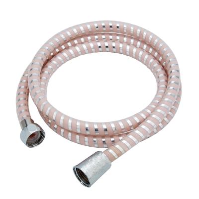 China Jiayin Factory 1.5M Multi Color Flexible PVC Shower Hose Tubing Reinforced Tube for sale