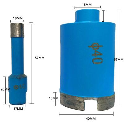 China Best Drilling Holes Performance Diamond Segment Core Drill Bit For Granite Ceramic Tile Marble Glass for sale