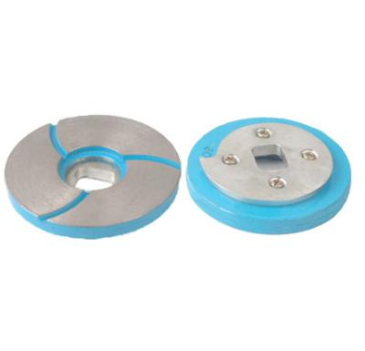 China Stone Polishing Wheel for Countertop Quarter Round Grinding Roller for Sinter Profile Stone Wheel for Marble for sale