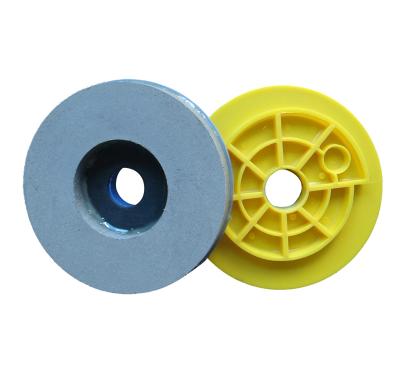 China Stone Edge Polishing Wheel for Countertop Quarter Round Grinding Roller for Sinter Profile Stone Wheel for Marble for sale