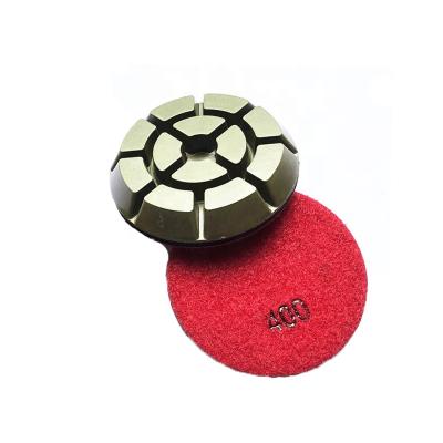 China Hot Selling Classic Polisher Classic Angle and Circle Grinder 4inch Diamond Floor Polishing Pad for Floor Polishing Machine for sale