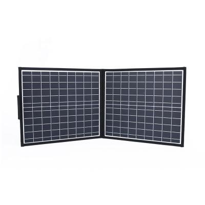 China PET+600D USB Output 50W Foldable Solar Charger for cell phones power station for sale