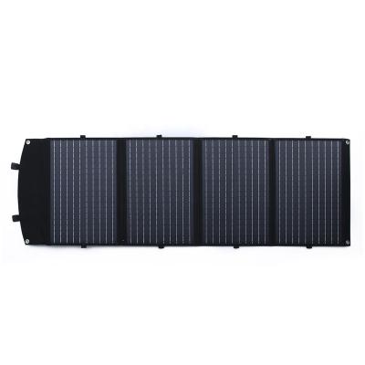 China PET+1200D 120W Portable Solar Panel with USB and MC4 Output for Camping for sale