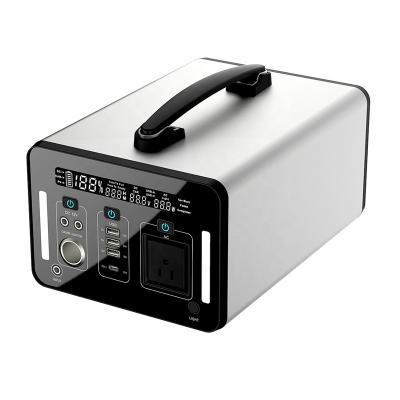 China Type C Multi-function 1000W 100-240V Outdoor Power Station, Power Bank 280800 mAh For Laptop Electronics Project for sale