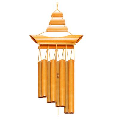 China Kitchenware Bamboo Wind Chimes - Handmade Memorial Wind Chimes, Indoor Outdoor Soothing Melodic Tones for sale