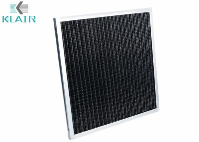 China Pleated  Panel Activated Carbon Air Filter For Unpleasant Smell Filtration for sale