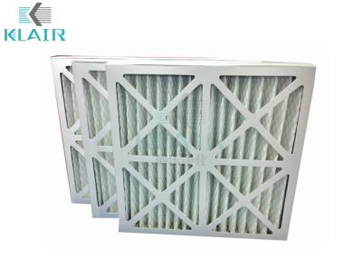 China Filter Papprahmen Hvac vor, gefalteter Platte HVAC-Ofen-Filter G4 zu verkaufen