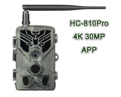 China New Wireless 4K 30MP Hunting Camera System With APP Cloud 4G Live Video 256GB Wildlife Trail Camera HC-810Pro for sale