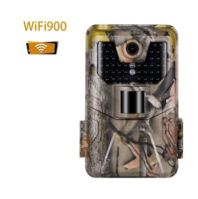 China 30MP 4K Infrared Induction Hunting Trail Camera Wildlife Night Vision Motion Activated Camera with WiFi900 WiFi APP Control for sale