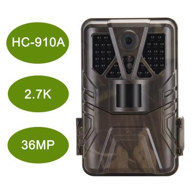 China New 36MP 2.7K High Quality Wireless System Camera Night Vision Range Surveillance Outdoor Hunting Trail Camera HC-910A for sale