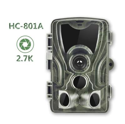 China 24MP 2.7K Infrared Induction Hunting Trail Camera HC-801A Wildlife Surveillance Infrared Induction Outdoor Hunting Camera for sale