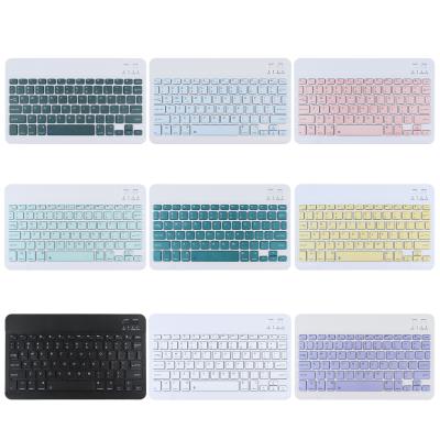 China New Universal Wireless White Computer Small Colorful Wireless Keyboard For Mobile With Touch Pad for sale