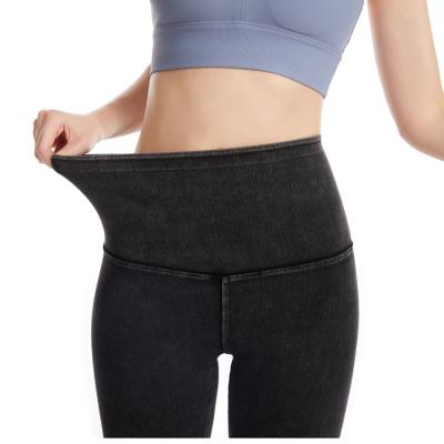 China 2021 New Slim Reversible Casual Sport Breathable High Waist Yoga Gaiters For Fitness for sale