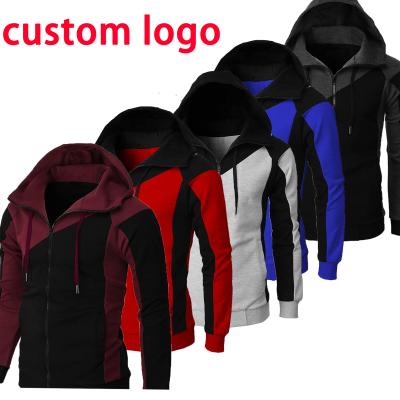 China Customized Wholesale Customized Logo Mens Fashion Mens Outerwear Breathable 100% Cotton Jackets With Hoodies for sale