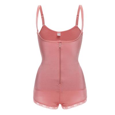 China Breathable Plus Size Shapewear Swimsuit Waist Trainer Woman Slimming Body Shaper With Zippers for sale