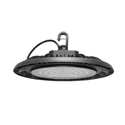 China Warehouse ETL DLC Led High Bay Light 50w 100w 150w 200w UFO Highbay Shape 130lm/w Led Light Fixture for sale