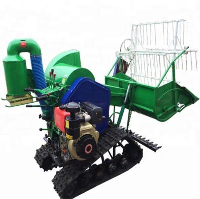 China Cheap and Fine Paddy Crawler 4LZ-0.8 Wheat Rice Combine Harvester Cutter Mini Wheat Rice Combine Harvester with Factory Wholesale Price for sale