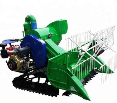 China Wheat Rice Combine Harvester High Efficiency Price Best Mini Small Philippines Equipment Rice Harvester Combine Harvester With Thresher for sale