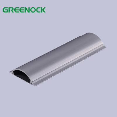 China Electrical Wire Installation High Quality UV Resistant Gray Color PVC Electrical Cable Trunking Trunking for Electrical Wire for sale