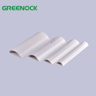 China Electrical Wire Installation Customized Size 2 Inch Electrical Conduit PVC Plastic Flame Retardant Floor Cable Trunking For Wire Management for sale