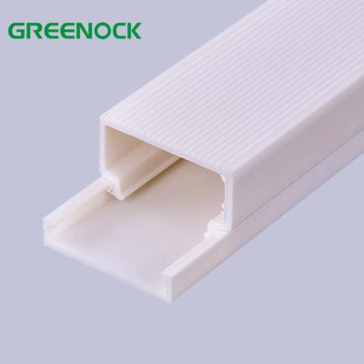 China Electric Wires Installation PVC Trunking Corve Pipe Production Bottom With Line for sale