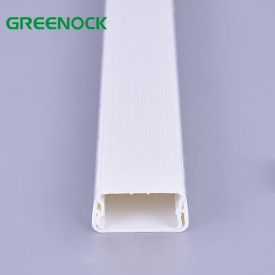 China Electric Wire Installation Pakistan Hot Cheap Prices PVC Trapeze Cable Electrical Trunking Pipe Plastic 150 x 60 50 x 25 25x16 for sale