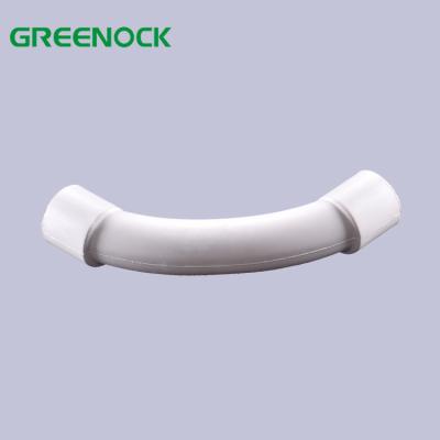 China Universal Electric Wire Installation PVC Conduit Tubing Elbow Pipe Material Bending Accessories for sale