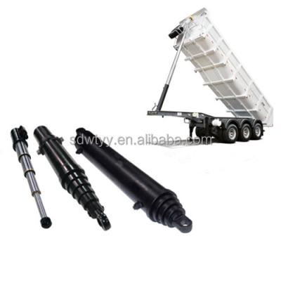 China Hydraulic Tipping Machinery Repair Shops Tilt Entry Trailer Hydraulic Cylinder For Tipper Trailer Jacks for sale