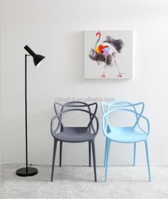 China Modern Plastic Dining Chairs PP-133A Modern for sale