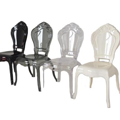 China Slipcovered Plastic Armless Chair for sale