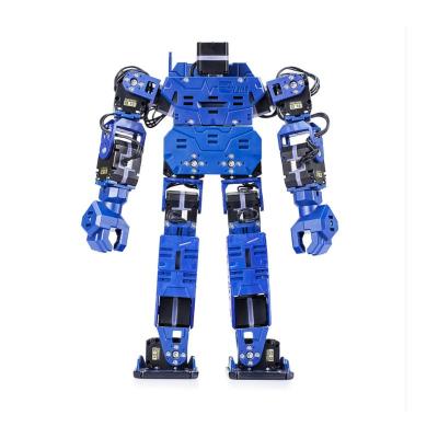 China Graphical programming hot selling item customized plastic Children's Christmas Gift White Black Humanoid Biped Robot for sale