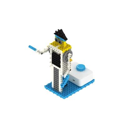 China Construction Toy low price Lightweight plastic White Yellow black Vehicle construction toy kit Building excavator toys for sale