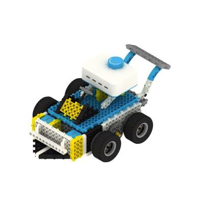 China Building blocks 2024 fashion design good Racing car shape Vehicle construction toy kit Educational robot toys for sale