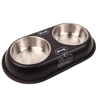 China Factory Direct Sales Durable Stainless Steel Dog Bowl Large Durable And Convenient For Pet for sale