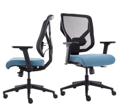 중국 ODM Computer Task Chairs Adjustable Blue Ergonomic Desk Chair 판매용