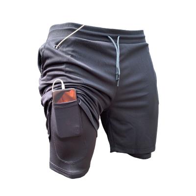 China Anti-Wrinkle Sports Abbreviations Cotton Spandex Mens Shorts Wholesale Soft Casual Gym Workout Shorts Fitness Sports Pants for sale