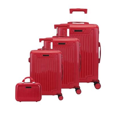 China Single High Quality Super Lightweight Trolley Case PP Travel Hard Bags Luggage for sale