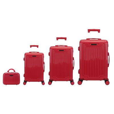 China Fashion ABS PP Luggage Bag Hard Case Trolley Foldable Eyelash Packing Cheap Suitcases For Kids for sale