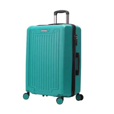 China Hot Selling Fashion Suitcase Four Wheels Travel Bag PP Luggage for sale