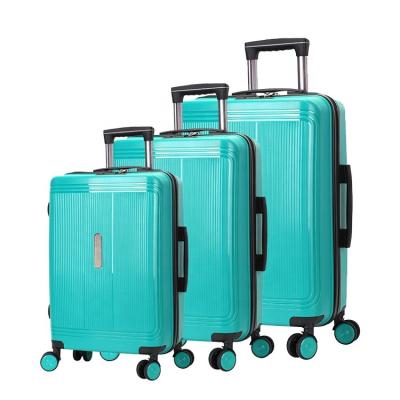 China 2020 Fashionable pp Box Suitcase Cabin Hardshell Luggage Trolley Leather Moving Luggage for sale