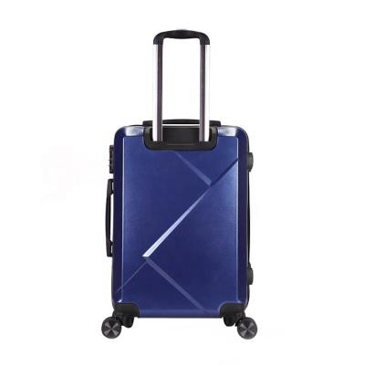 China High Quality 4 Wheeled ABS Aluminum Suitcase Trolley Case Carry On Cheap ABS Aluminum Luggage for sale