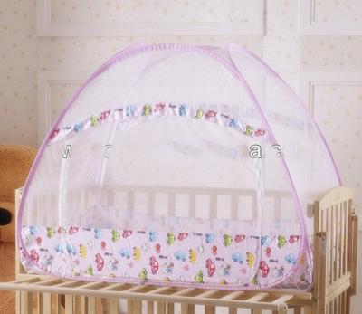 China High Quality Overall Folded Baby Mosquito Net For Little Kids, Umbrella Baby Mosquito Net for sale