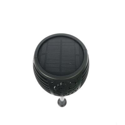 China Chinese Road Post Lights Supplier Outdoor Led Solar Spot Light Flame Lamp for sale