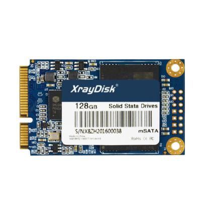 China SSD Xraydisk Computer Parts Internal Hard Disk 60GB 128GB 256GB SSD MSATA for sale