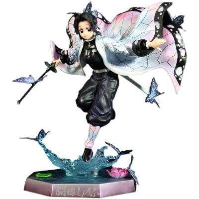 China Kochou Shinobu Resin Pvc Action Figure Toys Garage Kit GK Action Model PVC Factory Demon Slayer and Wholesale Toy Figure for sale