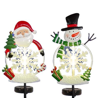 China New Christmas Decoration String Santa Claus Cartoon Shape Warm Color LED Light Light Room Decoration for sale