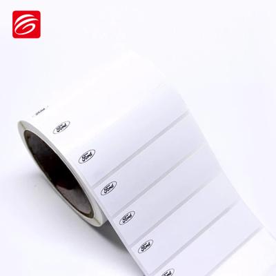 China Custom Printed Roll Waterproof To Be Destroyed Self Adhesive Label for sale